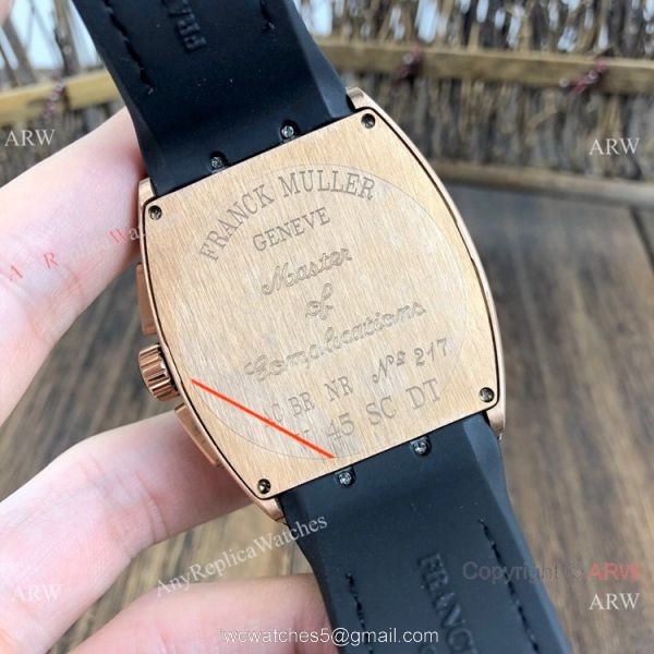 Best Replica Franck Muller Vanguard Rose Gold Chronograph Watch Best Replica Franck Muller Vanguard Rose Gold Chronograph Watch
