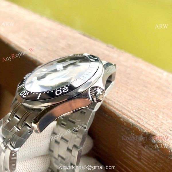 Fake Omega Seamaster James Bond 007 Blue Dial Stainless Steel Watches Fake Omega Seamaster James Bond 007 Blue Dial Stainless Steel Watches