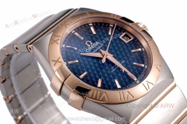 New VS Factory Omega Constellation 2020 Blue Dial Replica Watches 38mm New VS Factory Omega Constellation 2020 Blue Dial Replica Watches 38mm