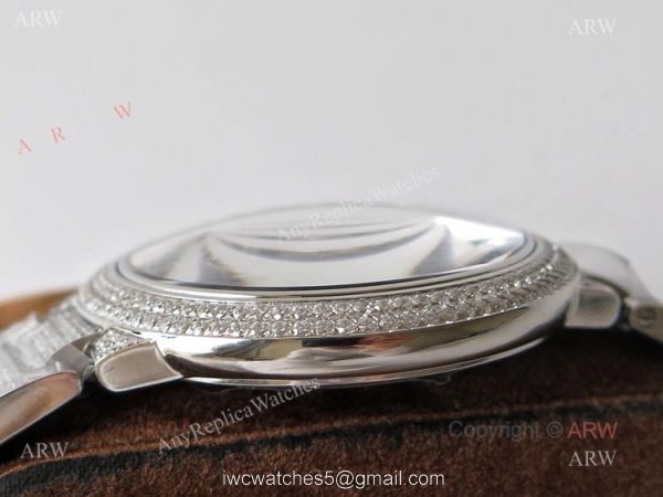(TW) Fully Iced Out Cartier Ballon Bleu Diamond Watch Best Replica (TW) Fully Iced Out Cartier Ballon Bleu Diamond Watch Best Replica