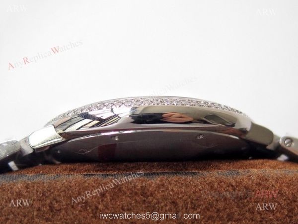 (TW) Best Replica Cartier Ballon Bleu Diamond Watches With Silver Dial (TW) Best Replica Cartier Ballon Bleu Diamond Watches With Silver Dial