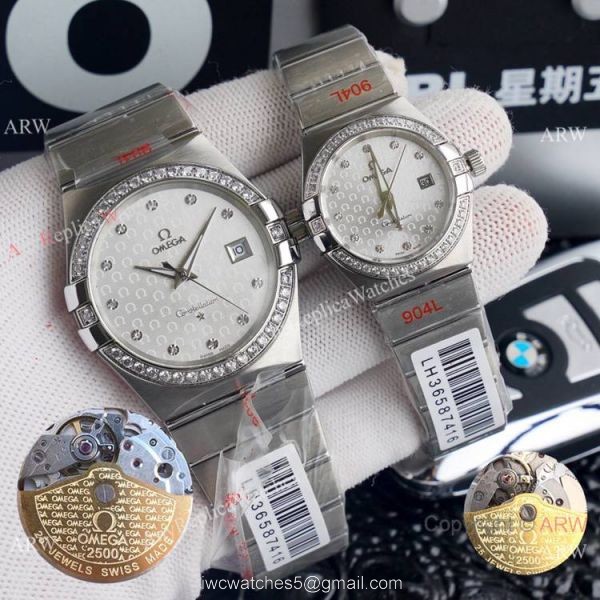 Copy Omega Constellation Logo Face Automatic Watch Omega Couple Watch Copy Omega Constellation Logo Face Automatic Watch Omega Couple Watch