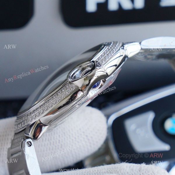 1:1 Copy Best Cartier Ballon Bleu De Cartier Stainless Steel Watch 42mm 1:1 Copy Best Cartier Ballon Bleu De Cartier Stainless Steel Watch 42mm
