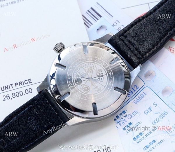 New IWC Mark XVIII Replica Watches Blue Dial Leather Strap New IWC Mark XVIII Replica Watches Blue Dial Leather Strap
