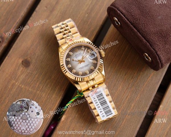 Swiss Quality Rolex Datejust Watches Two Tone Green Dial Swiss Quality Rolex Datejust Watches Two Tone Green Dial