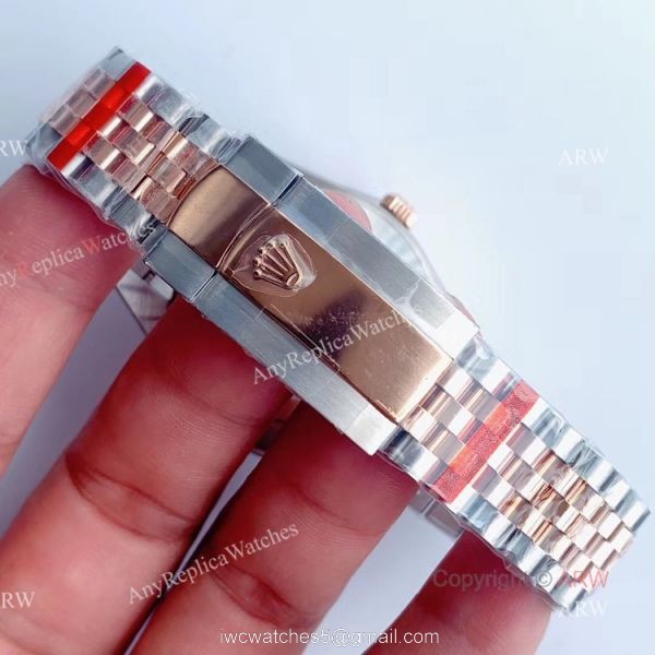 41mm Rolex Jubilee Rose Gold Datejust Noob Replica Watches For Men 41mm Rolex Jubilee Rose Gold Datejust Noob Replica Watches For Men