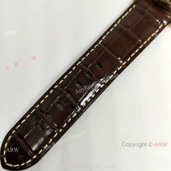 Copy Panerai Radiomir Rose Gold Brown Leather Strap Watch Copy Panerai Radiomir Rose Gold Brown Leather Strap Watch