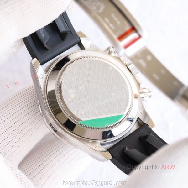 Grade 1A Replica Rolex Daytona Rainbow Stainless Steel Oysterflex Strap Watch Automatic Grade 1A Replica Rolex Daytona Rainbow Stainless Steel Oysterflex Strap Watch Automatic