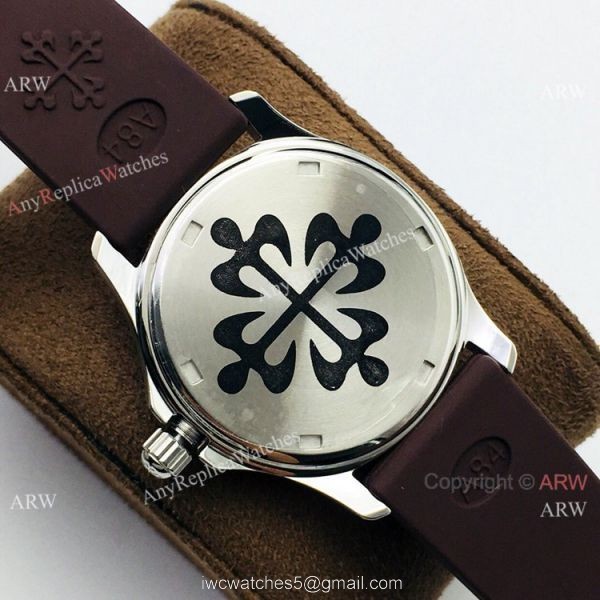 PFF Swiss Copy Patek Philippe Aquanaut Luce Watch Chocolate Face Ladies PFF Swiss Copy Patek Philippe Aquanaut Luce Watch Chocolate Face Ladies