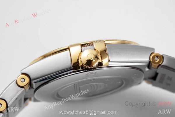 NEW! Swiss Copy Omega Constellation 2-Tone Watch 28mm Quartz NEW! Swiss Copy Omega Constellation 2-Tone Watch 28mm Quartz