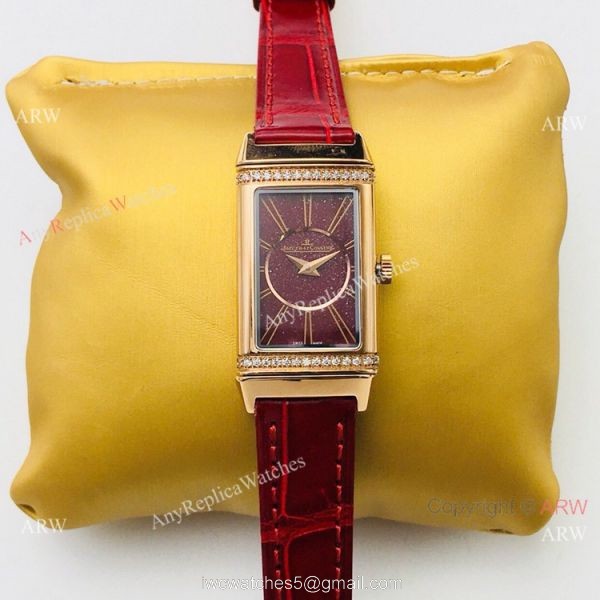 Swiss Copy Jaeger-LeCoultre Reverso One Duetto Rose Gold Diamond Watch Lady 20mm Swiss Copy Jaeger-LeCoultre Reverso One Duetto Rose Gold Diamond Watch Lady 20mm