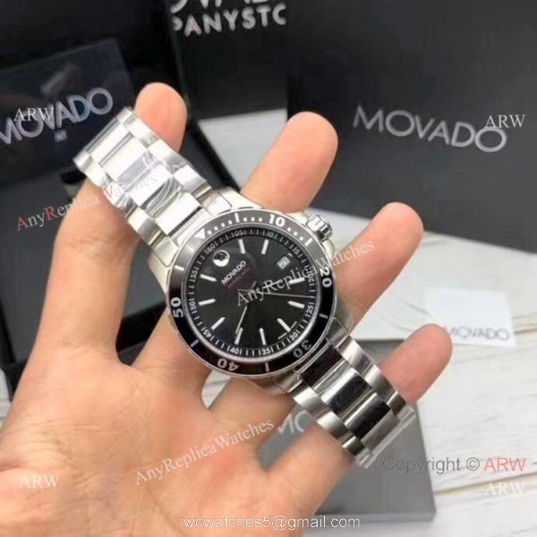 New Copy Movado Series 800 Stainless Steel Watches 40mm New Copy Movado Series 800 Stainless Steel Watches 40mm