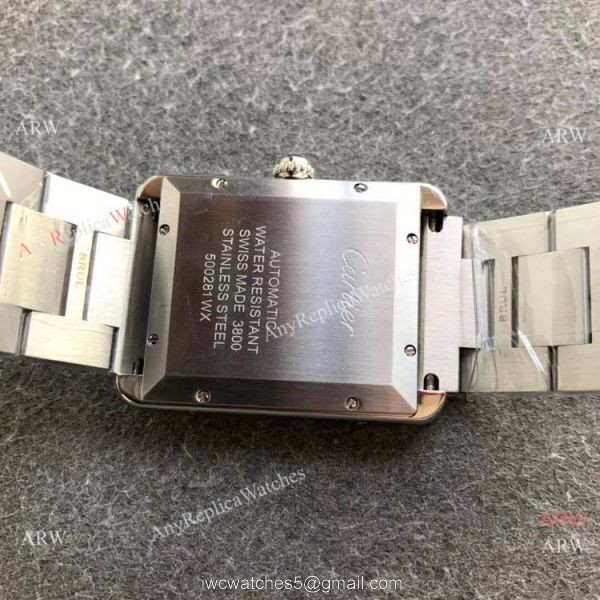 2020 Replica Stainless Steel Cartier Tank Solo Men Watch 2020 Replica Stainless Steel Cartier Tank Solo Men Watch