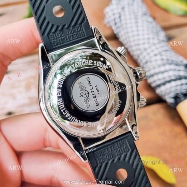 New Copy Breitling Chronometer Chronomat B01 Watches Brown Leather Strap New Copy Breitling Chronometer Chronomat B01 Watches Brown Leather Strap
