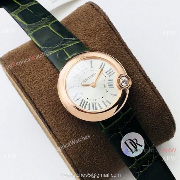 Swiss Copy Cartier Ballon Bleu De Quartz Watch Rose Gold 30mm Swiss Copy Cartier Ballon Bleu De Quartz Watch Rose Gold 30mm