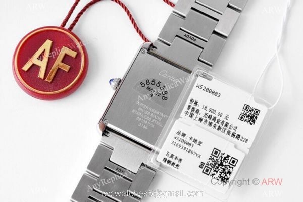 New! Swiss Cartier Tank Solo AF Factory Stainless Steel Watch Mid-size New! Swiss Cartier Tank Solo AF Factory Stainless Steel Watch Mid-size