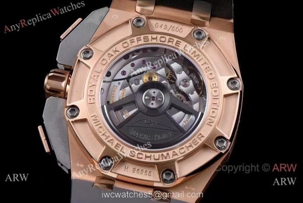 (JF) AAA Grade Swiss Clone Audemars Piguet Michael Schumacher Watch Rose Gold (JF) AAA Grade Swiss Clone Audemars Piguet Michael Schumacher Watch Rose Gold