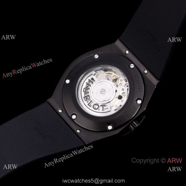 High Quality Hublot Sang Bleu White Dial Black Case Watch High Quality Hublot Sang Bleu White Dial Black Case Watch