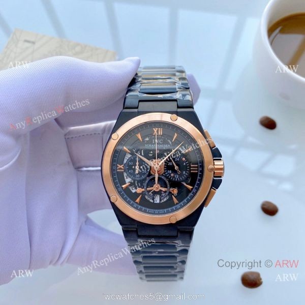 Wholesale Copy IWC Aquatimer Rose Gold Skeleton Dial Watches Wholesale Copy IWC Aquatimer Rose Gold Skeleton Dial Watches