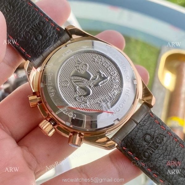 Best Quality Omega Speedmaster 43mm Watches Rose Gold Case Best Quality Omega Speedmaster 43mm Watches Rose Gold Case