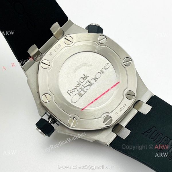 JF Factory Replica Audemars Piguet Divers Swiss 3120 Watch Silver and Black JF Factory Replica Audemars Piguet Divers Swiss 3120 Watch Silver and Black