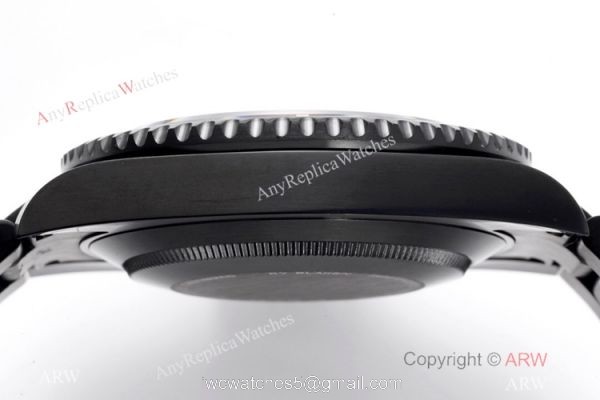 IPK Best 1:1 Rolex Blaken Submariner Watch DLC Carbon IPK Best 1:1 Rolex Blaken Submariner Watch DLC Carbon