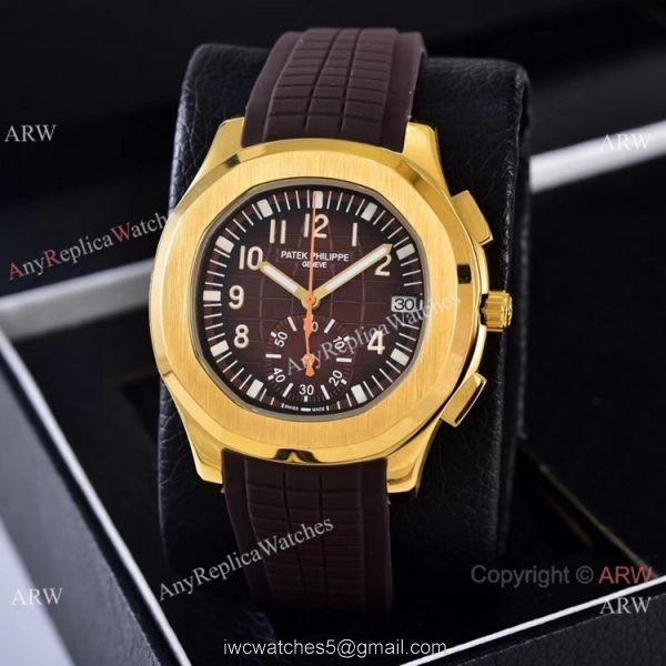 Best Replica Patek Philippe Red Gradient Dial Red Rubber Strap Watches VK Quartz Best Replica Patek Philippe Red Gradient Dial Red Rubber Strap Watches VK Quartz