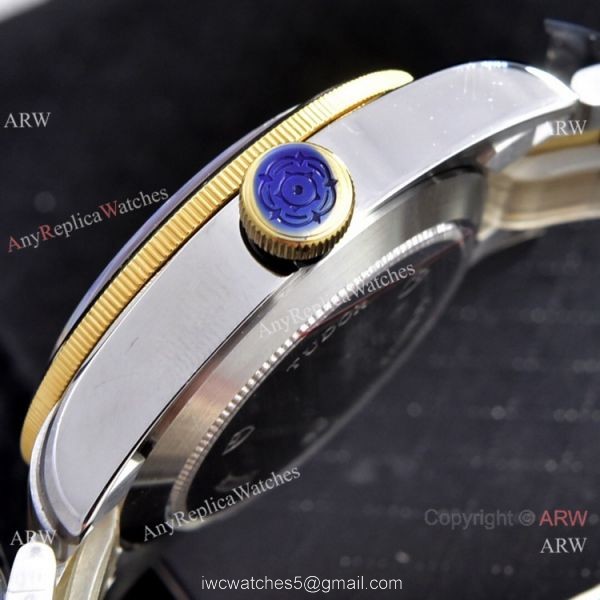 Copy Tudor Heritage Black Bay Two Tone Blue Bezel Watches Copy Tudor Heritage Black Bay Two Tone Blue Bezel Watches