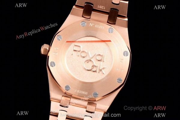 JF Audemars Piguet Lady Royal Oak Copy Watch Rose Gold White Dial 33mm JF Audemars Piguet Lady Royal Oak Copy Watch Rose Gold White Dial 33mm