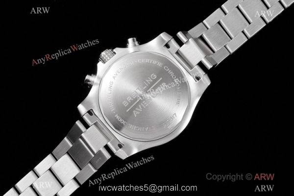 Swiss Copy Breitling Super Avenger II 7750 Stainless steel Blue Dial Watch New! Swiss Copy Breitling Super Avenger II 7750 Stainless steel Blue Dial Watch New!