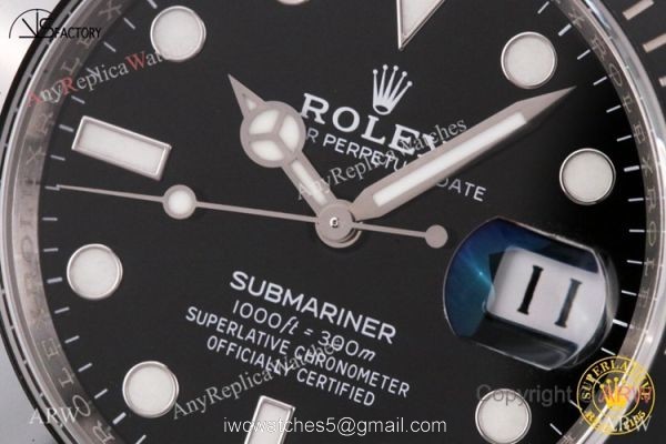 Highest Quality Rolex Submariner Date VS Factory 3135 Black Dial Watch 40mm Highest Quality Rolex Submariner Date VS Factory 3135 Black Dial Watch 40mm