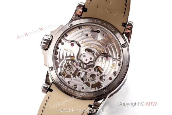 Swiss Super Clone Roger Dubuis RDDBEX0249 Double Flying Tourbillon Watch 47mm Swiss Super Clone Roger Dubuis RDDBEX0249 Double Flying Tourbillon Watch 47mm