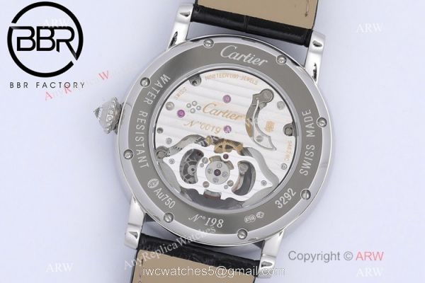BBR Factory Cartier Rotonde De Tourbillon Full Diamond Watch 40mm BBR Factory Cartier Rotonde De Tourbillon Full Diamond Watch 40mm