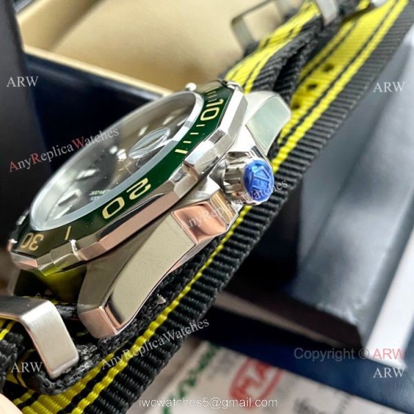 Japan Grade Copy Tag Heuer Aquaracer 300 Quartz Watch Green Bezel Japan Grade Copy Tag Heuer Aquaracer 300 Quartz Watch Green Bezel