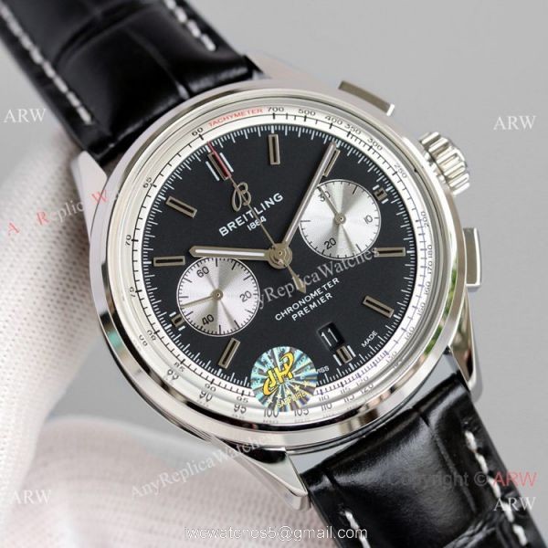 JH Factory Swiss Copy Breitling Premier B01 Asia7750 Chronograph Watches White Dial JH Factory Swiss Copy Breitling Premier B01 Asia7750 Chronograph Watches White Dial