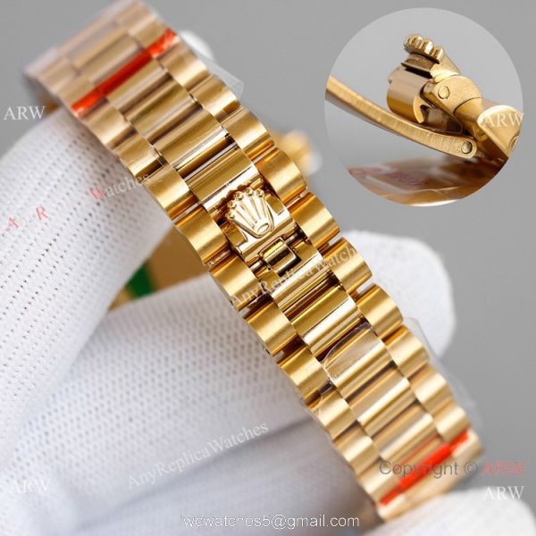 TR Factory 904L Steel Rolex Datejust 31mm Watch President Yellow Gold Diamond Bezel TR Factory 904L Steel Rolex Datejust 31mm Watch President Yellow Gold Diamond Bezel