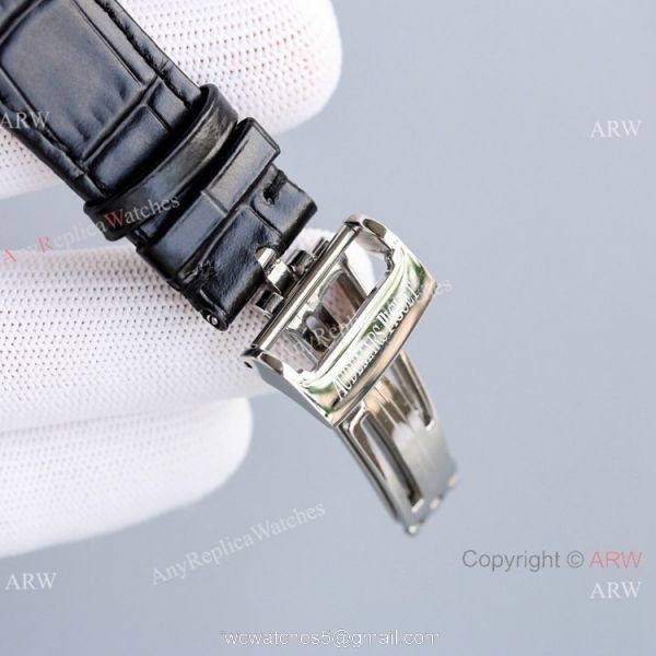 Diamond Audemars Piguet Royal Oak 15400 Watch With Black Leather Strap Best Replica Diamond Audemars Piguet Royal Oak 15400 Watch With Black Leather Strap Best Replica
