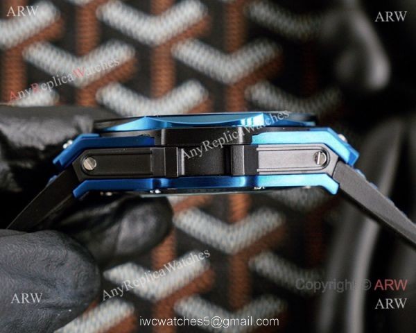 New Replica Hublot Big Bang Sang Bleu Watches Iced Out Blue Dial New Replica Hublot Big Bang Sang Bleu Watches Iced Out Blue Dial