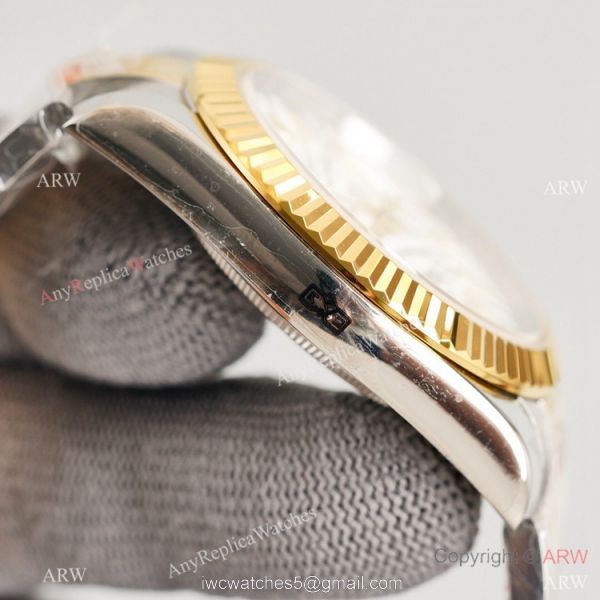 Swiss Quality Rolex Oyster Perpetual Datejust 41mm Watch Two Tone Oyster Palm Dial Swiss Quality Rolex Oyster Perpetual Datejust 41mm Watch Two Tone Oyster Palm Dial