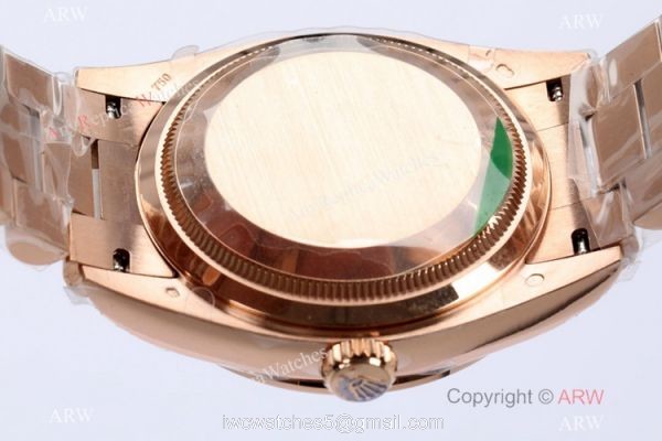 (EW) Best Copy Rolex DayDate 36 Swiss 3255 Watch Brown Gradient Dial Center diamond Band (EW) Best Copy Rolex DayDate 36 Swiss 3255 Watch Brown Gradient Dial Center diamond Band