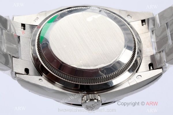 (EWF) Highest Quality Rolex Day-Date Wrist 36mm Silver Dial Center Diamond Band (EWF) Highest Quality Rolex Day-Date Wrist 36mm Silver Dial Center Diamond Band