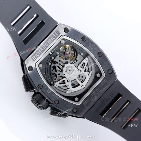Best Copy Richard Mille RM 011-FM Chronograph Carbon Watch Automatic For Men Best Copy Richard Mille RM 011-FM Chronograph Carbon Watch Automatic For Men
