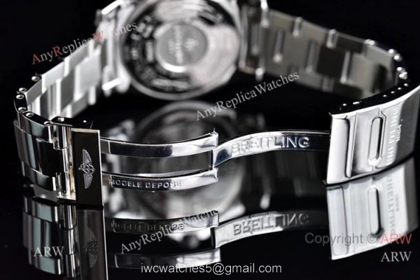 GF Factory Breitling Avenger II GMT White DIAL 43mm Watch Super Clone Swiss 2836 Movement GF Factory Breitling Avenger II GMT White DIAL 43mm Watch Super Clone Swiss 2836 Movement
