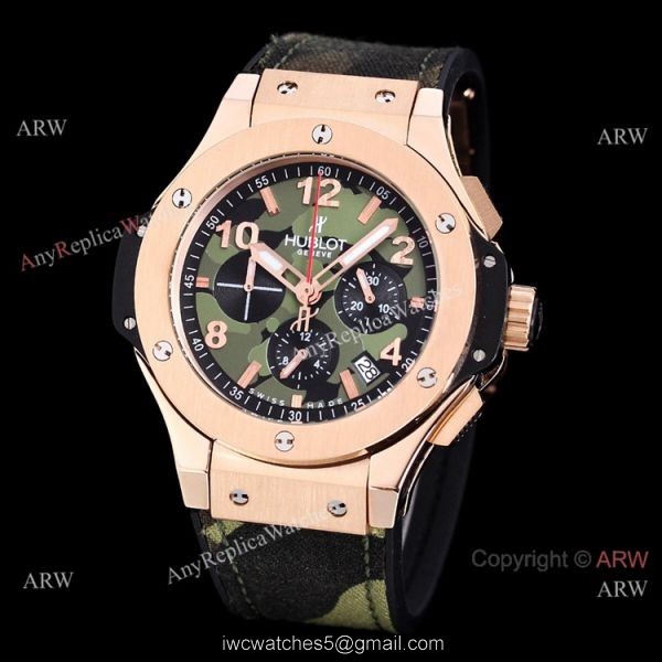 Japan Grade Copy Hublot Big Bang Tutti Frutti Camouflage Face Watch VK Chronograph Japan Grade Copy Hublot Big Bang Tutti Frutti Camouflage Face Watch VK Chronograph