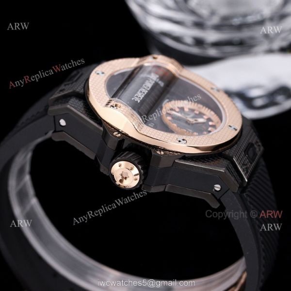 All Black Hublot Big Bang MP-11 Knockoff Watch 45mm With Black Rubber Strap All Black Hublot Big Bang MP-11 Knockoff Watch 45mm With Black Rubber Strap