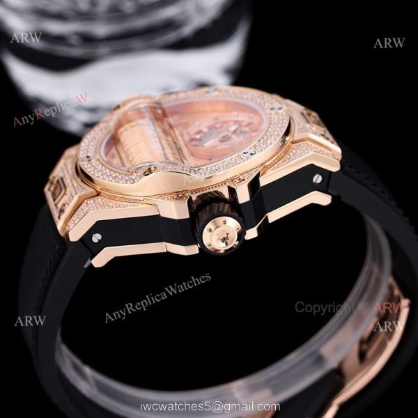High Quality Replica Hublot Big Bang MP-11 Watch With Diamonds 45mm High Quality Replica Hublot Big Bang MP-11 Watch With Diamonds 45mm