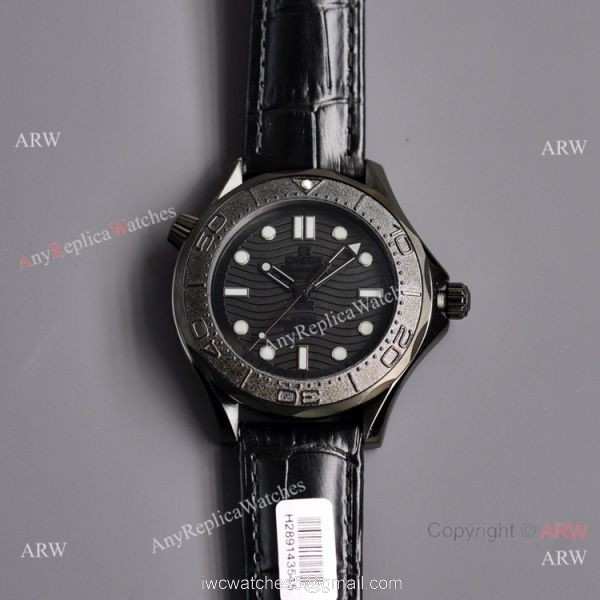 New 2021 Watches Swiss Omega Seamaster Diver 300m Black Black Watch Leather Strap New 2021 Watches Swiss Omega Seamaster Diver 300m Black Black Watch Leather Strap