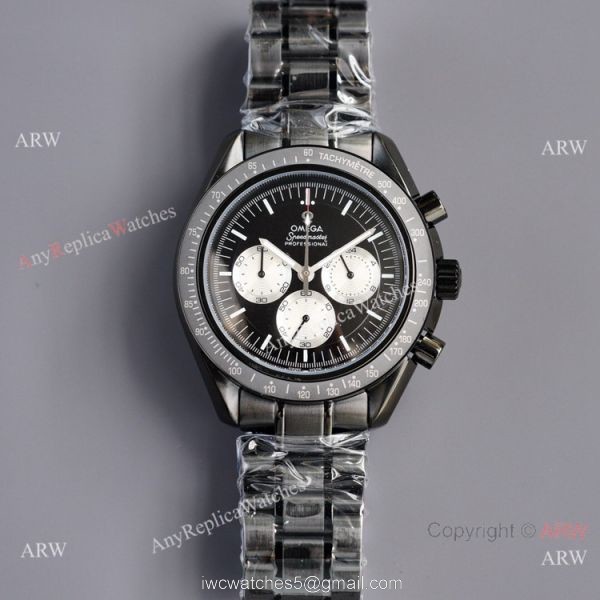 New Copy Omega Speedmaster Watch VK Chronograph Black Dial New Copy Omega Speedmaster Watch VK Chronograph Black Dial