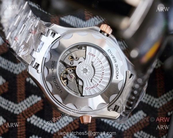 2021 New! Omega Seamaster Nekton Watch Rubber Strap Two Tone Rose Gold 2021 New! Omega Seamaster Nekton Watch Rubber Strap Two Tone Rose Gold