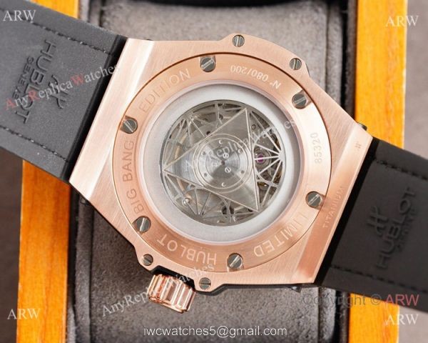 Z Factory Copy Hublot Big Bang Sang Bleu Watch Rose Gold Citizen Movement Z Factory Copy Hublot Big Bang Sang Bleu Watch Rose Gold Citizen Movement